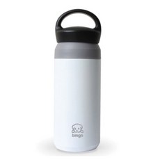 디지티 빙고 이중진공 텀블러, 화이트, 350ml, 1개