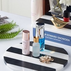 Digi-T黑白圓形托盤 1個, 單色