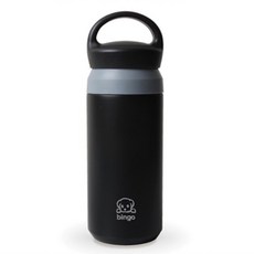 디지티 빙고 이중진공 텀블러, 블랙, 350ml, 1개