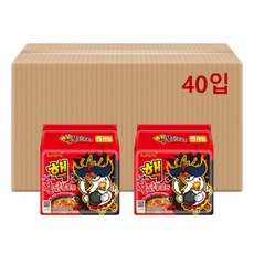 삼양 핵 불닭볶음면 140g, 40개