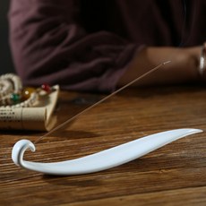 제노윈 도자기 인센스 홀더, 화이트