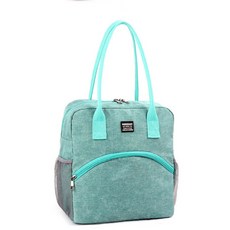 오다있소 토트 보냉가방, 그린