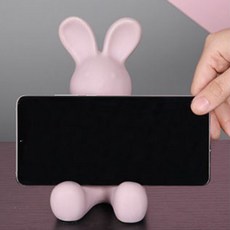 陶瓷兔子存錢筒擺飾, 粉紅色