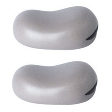 圓形陶瓷筷架, 灰色, 2個