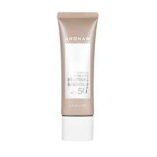 Aowa Intense Cure Brightening Blemish Balm SPF50+ PA+++ 50ml, 黃色米色, 1個