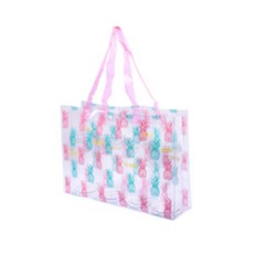 형광투명 비치백