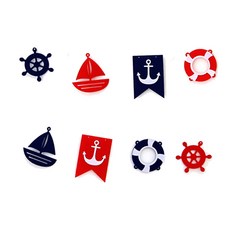 Starry 主題派對用品裝飾裝飾套裝 8 件 + 串, 混色