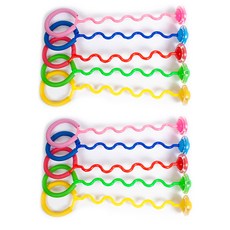 Jukebox 5000彎曲腳踝跳繩 5種*2組, 混色