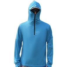 Potegar 連帽釣魚外套, 藍色