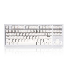 archon Real fX2 CNC 全鋁機械鍵盤英文白紅軸, 一般型, 單品, 白色的