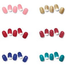 MisterBower 時尚卷凝膠指甲貼紙調色板, 混色, 1組