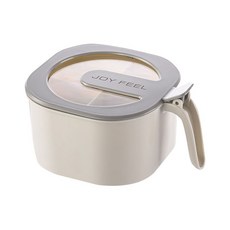 조미료 양념 4칸 수납박스 북유럽 화이트, 1개
