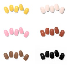 MisterBower Delight Volume 凝膠指甲貼調色板, 混色, 1組