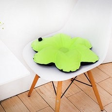 花型坐墊, 綠色