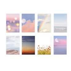 second mansion 6 孔日記筆芯鑲嵌 MOMENT 8 套