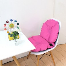 靠背坐墊, 粉色的