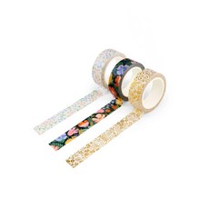 RIFLE PAPER STRAWBERRY FIELDS 遮蔽膠帶 3件套, 混色, 1套