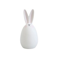 Hariko 陶瓷腮紅兔子擺件, 單一顏色