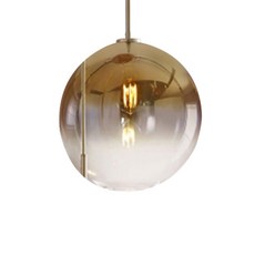 泡泡玻璃設計燈飾 中, 金色