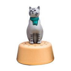 Enjoy Goods站立貓咪定時器, 黃色的, 1個