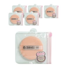 ISHIHARA 石原商店 粉撲 小 3入, 單色, 2個