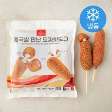 파머스핫도그 홍국쌀 만난 모짜 핫도그 (냉동), 130g, 5개입, 1개