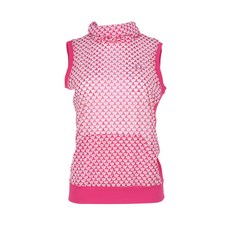 Ferra US 女士高爾夫皇冠耳環網眼背心 AVJCS6001M1