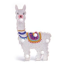 LED 照明情境燈 睡眠燈 寶石十字繡 DIY 套組, LED羊駝, 1套