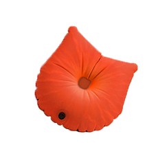 簡約素色坐墊, 橘子