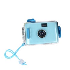 多用途防水迷你底片相機 藍色, 單品, 1個