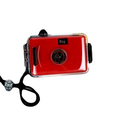 多用途防水迷你底片相機 紅色, 單品, 1個