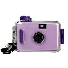 重複使用防水迷你底片相機 紫色, 單品, 1個