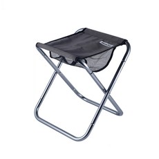 摺疊露營椅, 黑色, 1個