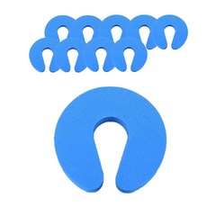 防夾門縫海綿 藍色, 10個