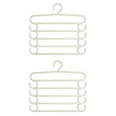 Watchdot多功能褲子衣架, 綠色, 2個