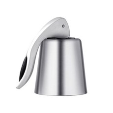 斯泰利 紅酒香檳瓶塞, 銀色, 1個