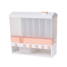 케플러 다목적 칸막이 쌀통, 핑크, 1개