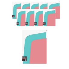 Munhwa Filing System 多功能文件資料夾, 粉色的, 10個