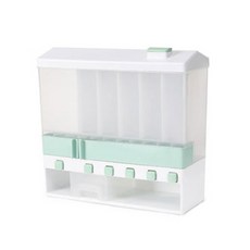 케플러 다목적 칸막이 쌀통, 그린, 1개