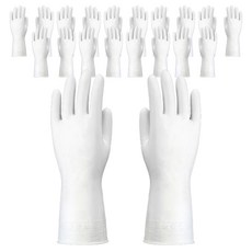 Oje乳膠手腕橡膠手套 S, 素色款, 10組