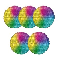anagram 珠寶亮片氣球 45cm, 彩虹, 5個