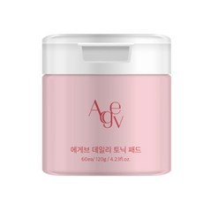 Aggev 去角質棉墊 60入, 120克, 1個