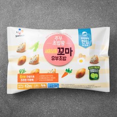 CJ씨푸드 주부초밥왕 새콤달콤 꼬마 유부초밥, 447.6g, 1개