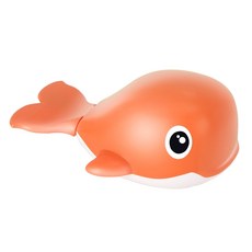happy play 漂浮鯨魚沐浴玩具, 橘子