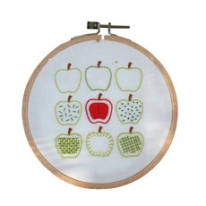 아트조이 DIY 프랑스자수, 풋사과, 1개