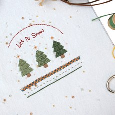 ARTJOY DIY法國刺繡, 雪樹