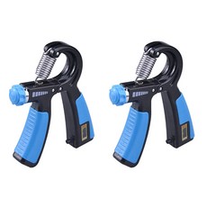 健身器材家用R型握力器 2入, 藍色