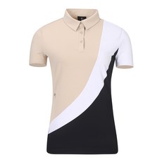 LPGA 女款翅膀拼色T恤 L212TS522P