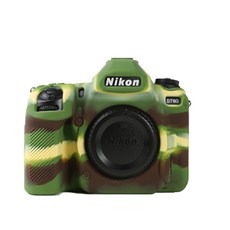 니콘 D780 카메라 실리콘 바디보호용 케이스, 밀리터리, 1개