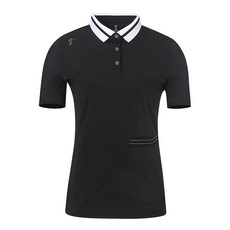 LPGA 女式女式翅膀打孔袖 T恤 L212TS512P